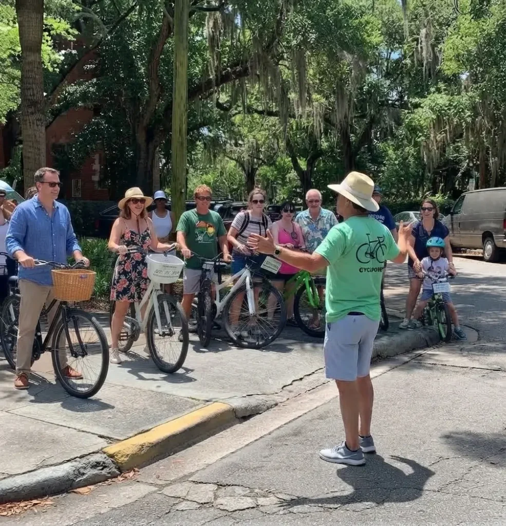bicycle tour savannah ga