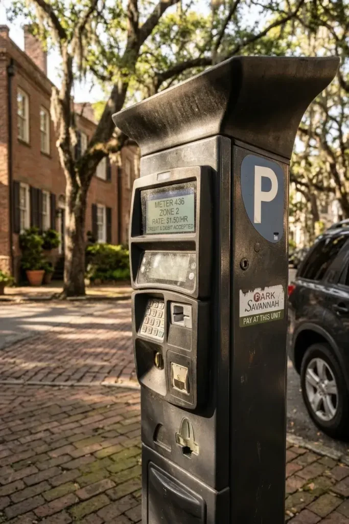 parking in savannah ga