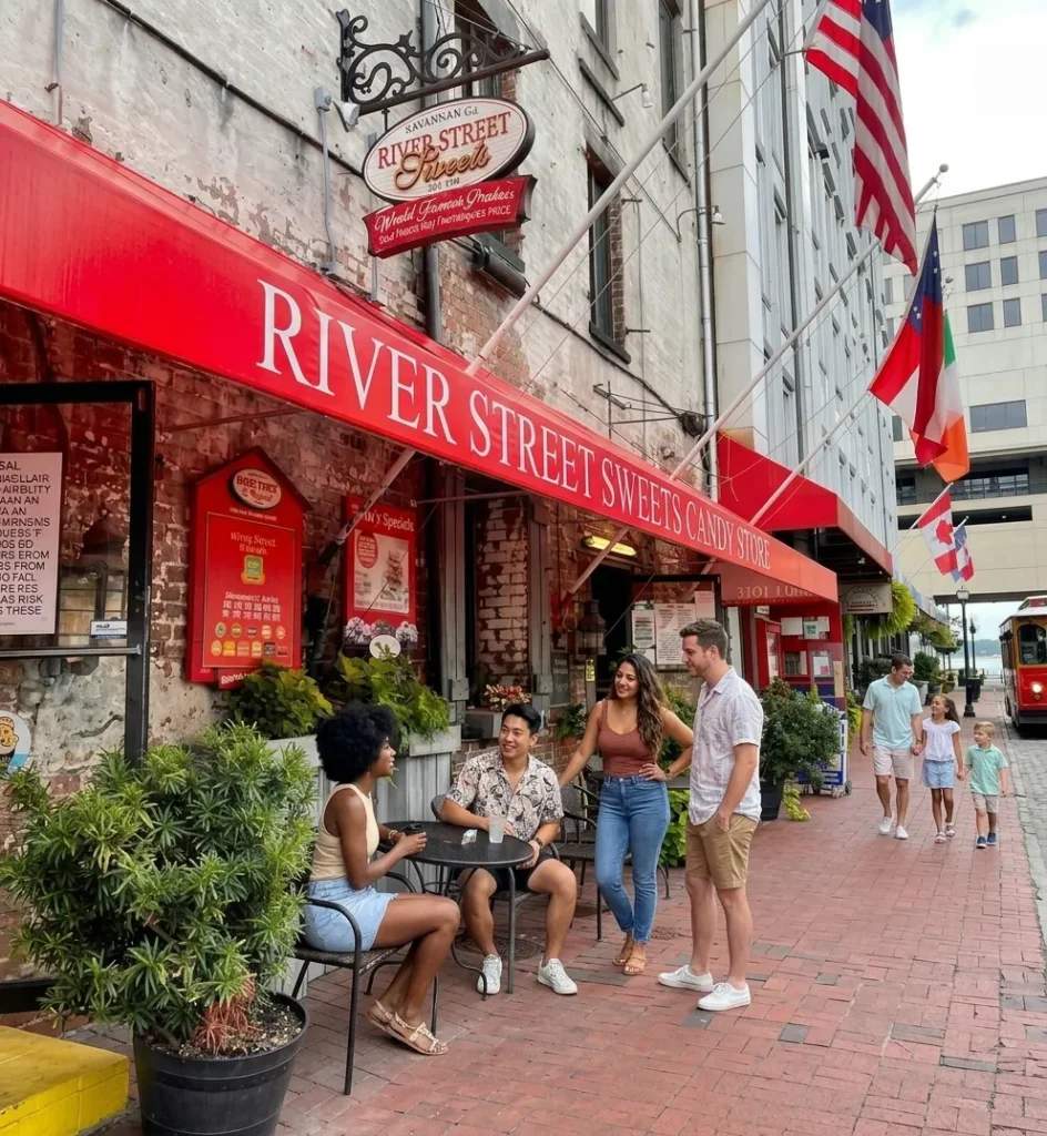 restaurants riverfront savannah ga