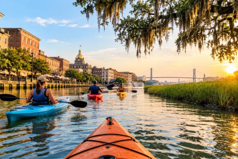 kayaking in savannah ga