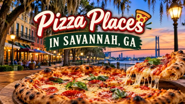 Pizza Places in Savannah GA – Best Spots by Style and Location